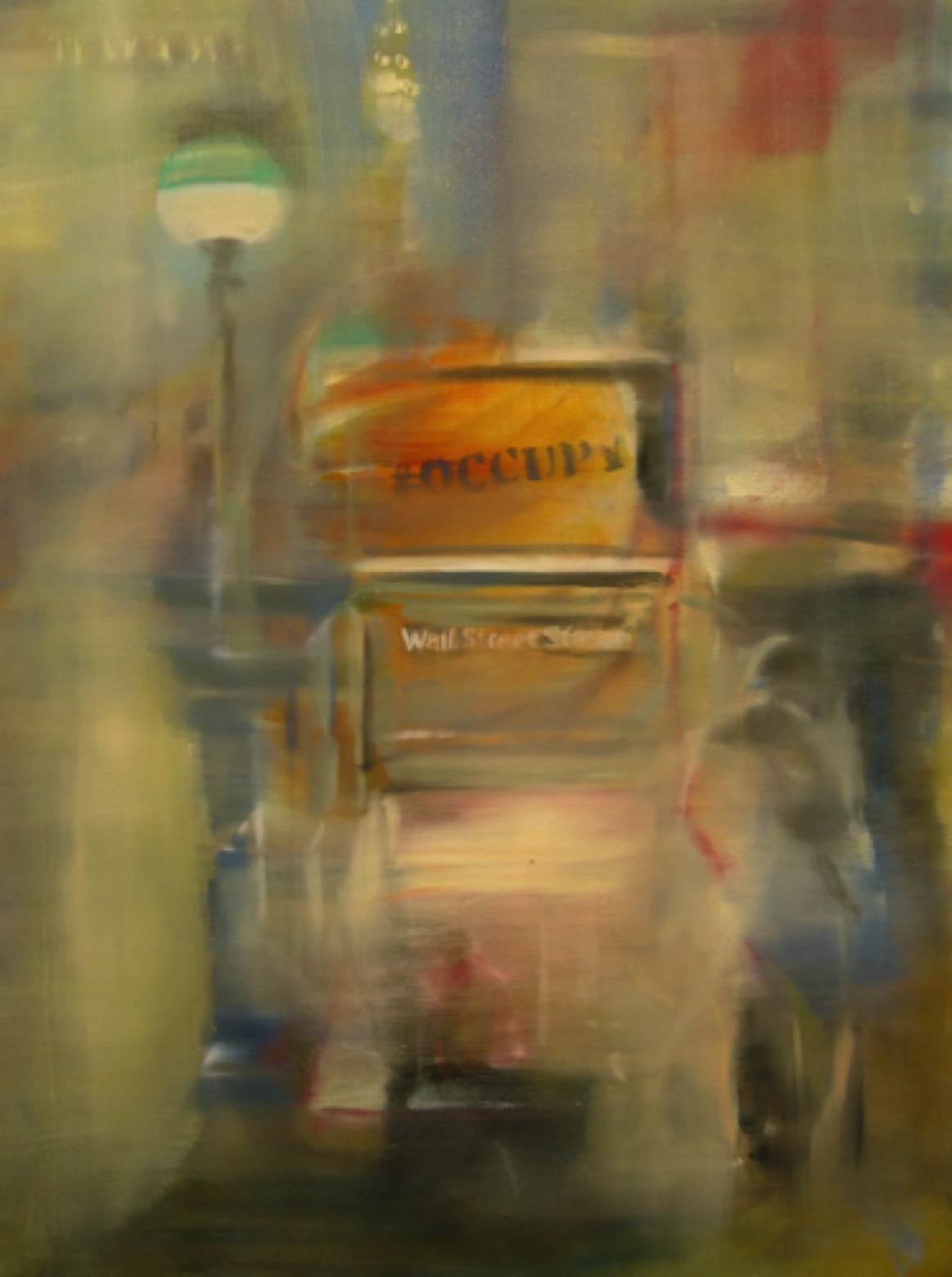 Gregg Chadwick
Occupy
40"x30"oil on linen 2012
Angela Hudson Collection, Los Angeles, California
